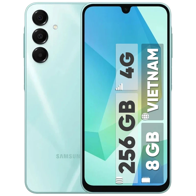 a16 r8 256 گوشی موبایل سامسونگ مدل Galaxy A16 4G دو سیم کارت ظرفیت 256 گیگابایت و رم 8 گیگابایت - تصویر 1