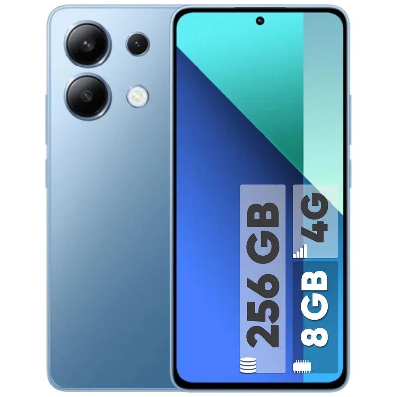 note 13 256 r8 گوشی موبایل شیائومی مدل Redmi Note 13 4G دو سیم کارت ظرفیت 256 گیگابایت و رم 8 گیگابایت - تصویر 1